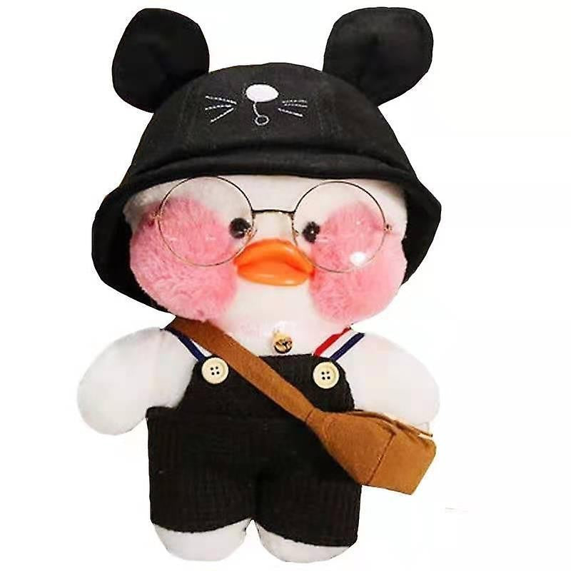 Rățușcă de Plus Lalafanfan Flippy cu Accesorii, Galben - Alb (1) [ps:5e5eebc3-4501-4d1a-abd2-0238366f83fb]