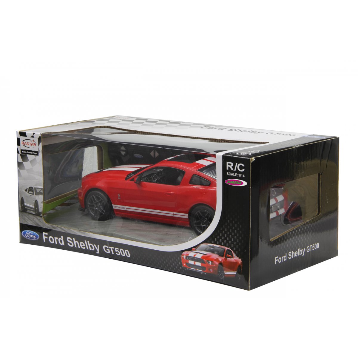 MASINA CU TELECOMANDA FORD SHELBY GT500 ROSU CU SCARA 1 - Imagine 1 [ps:7719ee4a-9580-401c-9805-cc46d92392f9]