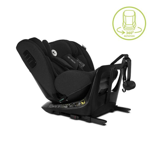 Scaun Auto Lorelli Monza i-Size, Rotativ, 40-150 cm, Green - Black (1) [ps:be376e55-9165-42f7-ae60-83e329f71d2b]
