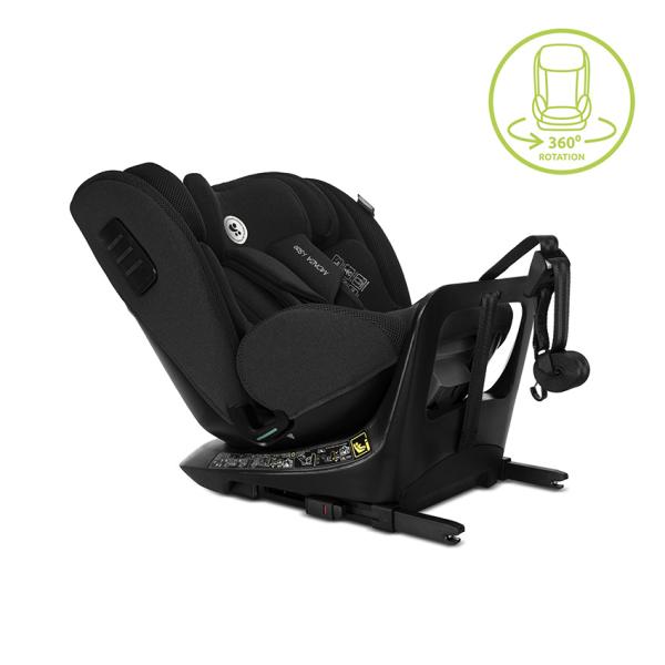 Scaun Auto Lorelli Monza i-Size, Rotativ, 40-150 cm, Green - Black (1) [ps:be376e55-9165-42f7-ae60-83e329f71d2b]