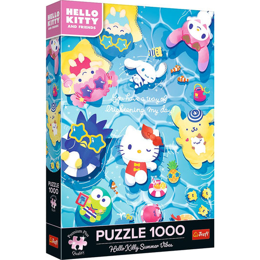 PUZZLE TREFL 1000 PREMIUM PLUS HELLO KITTY RELAXARE DE VARA - Imagine 1 [ps:d83602aa-e6d6-49bb-ba10-7c67d5f2d7b7]