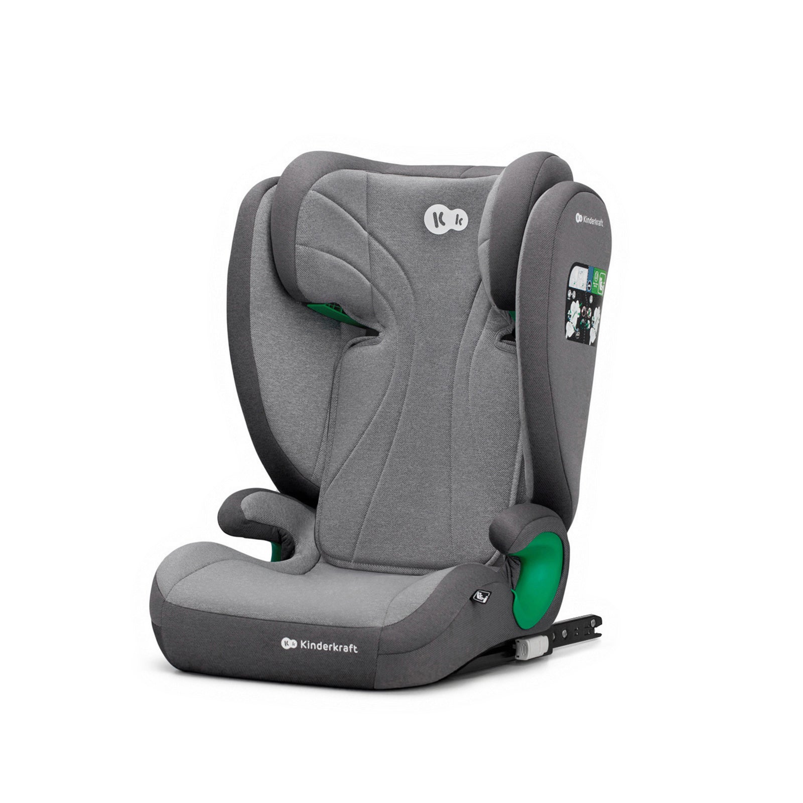 SCAUN AUTO KINDERKRAFT JUNIOR FIX2, I-SIZE 100-150 CM, - Imagine 1