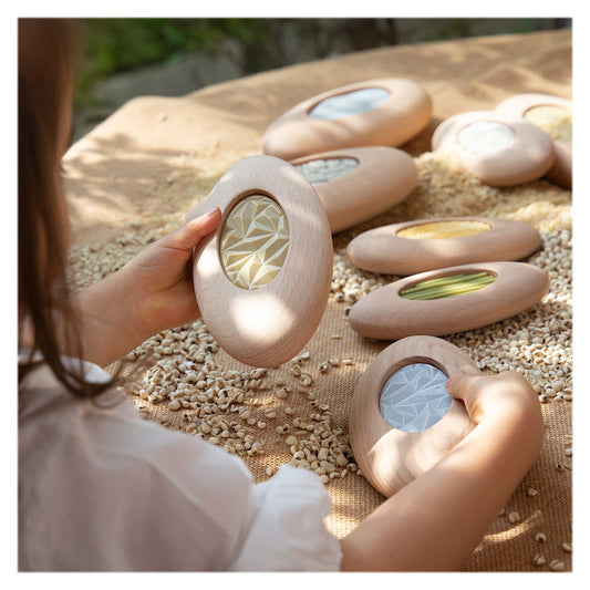 Jumbo Sensory River Stones Guidecraft - Set Senzorial Lemn - Default Title (1) [ps:eb9be709-5ff6-412e-a241-2e1f85f0ed3f]