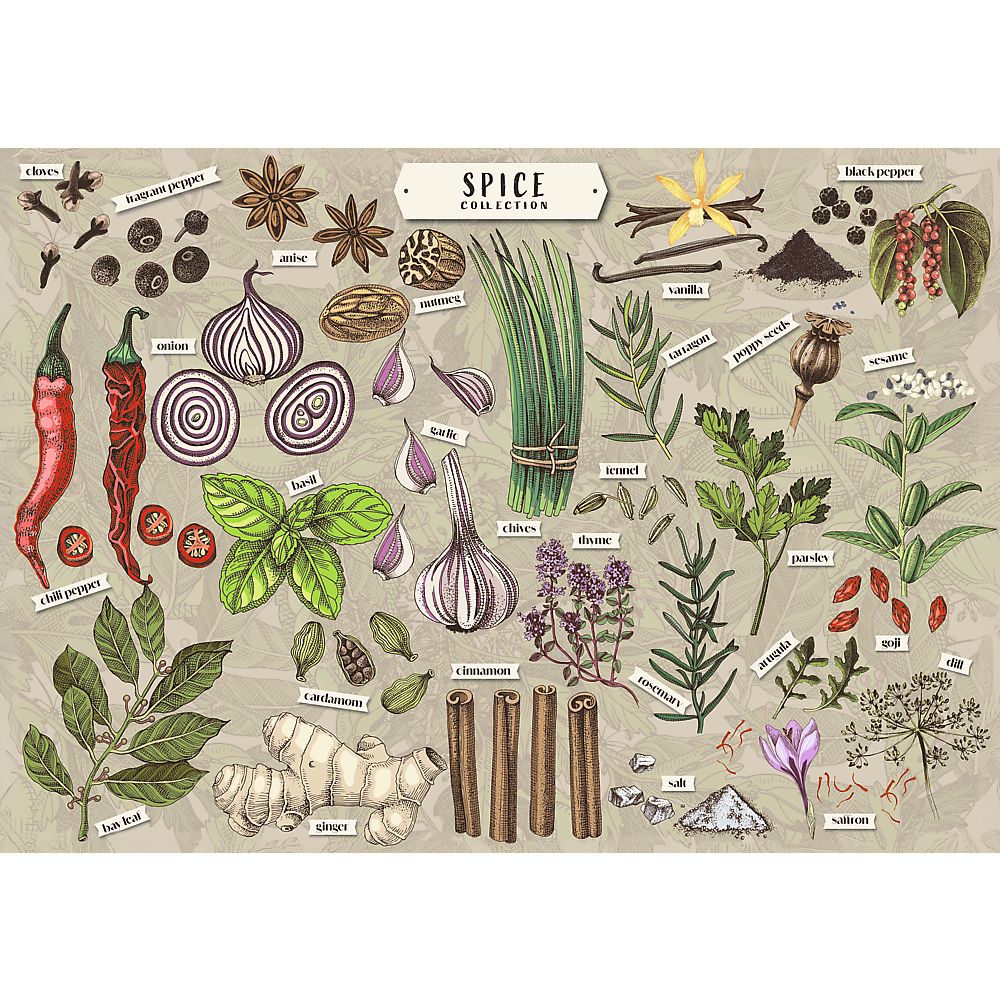 Puzzle Trefl 500 Premium Plus Condimente - Calitate - Default Title (1) [ps:d70e27c0-61e6-4a6d-8d19-78acbb3b292a]