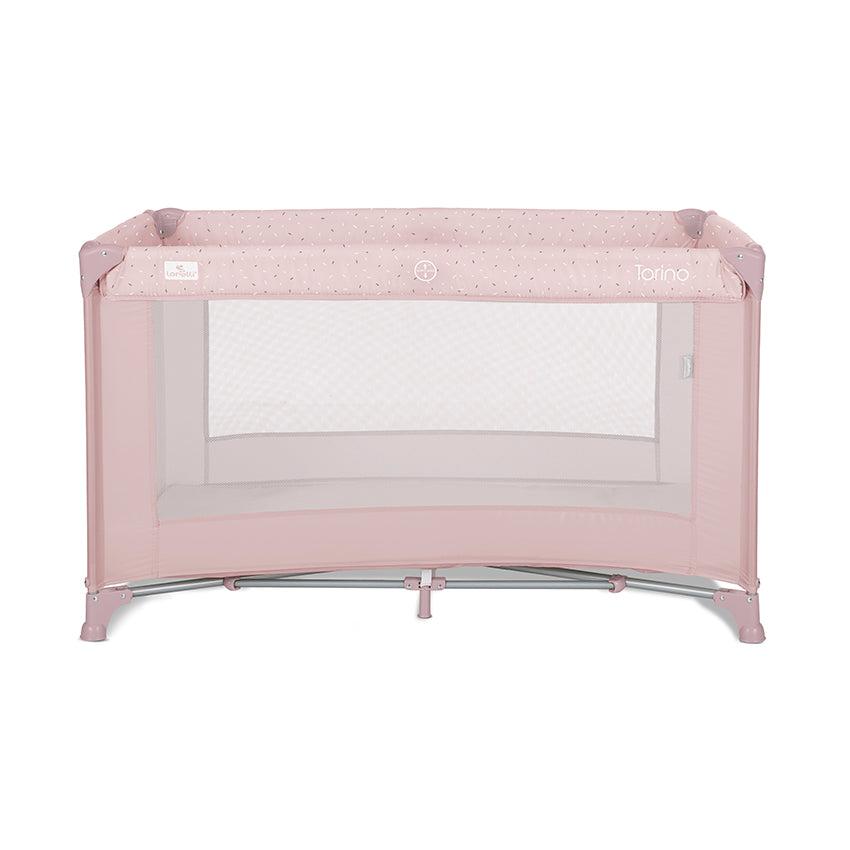 Pătuț Pliabil Lorelli Torino, 1 Nivel, Lemon Curry Floral - Pink (1) [ps:bd0fb2ac-fde3-4083-a10d-330f16bdabc6]