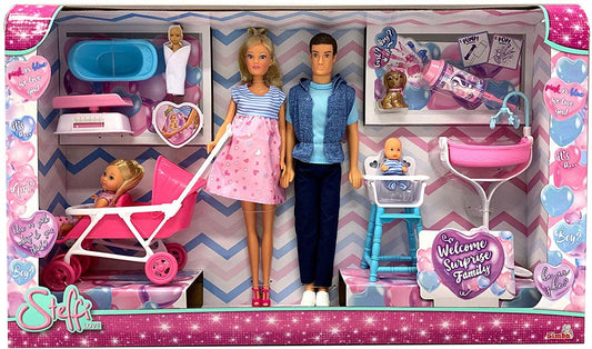 SET STEFFI LOVE FAMILIE CU COPILAS NOU-NASCUT SURPRIZA Simba - Imagine 1 [ps:716be671-a51f-4960-a691-77248f456000]