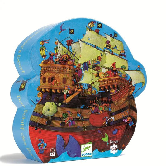 Puzzle Corabia Barbarossa, Djeco - Imagine 1 [ps:4dff6f78-ea37-4980-b0df-c457143a22d0]