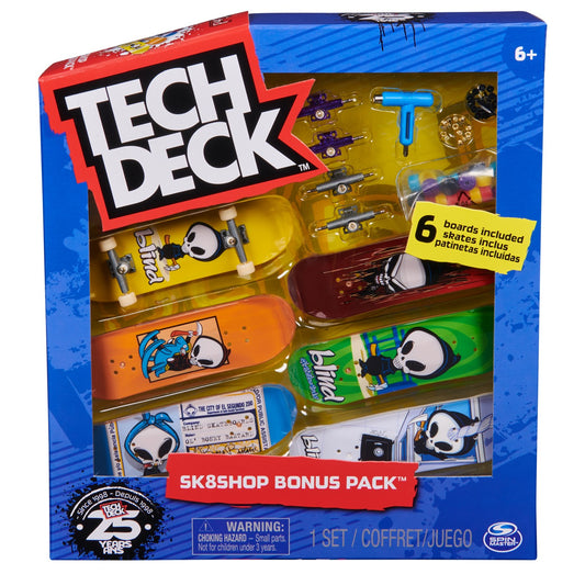 TECH DECK PACHET 6 PIESE CU ACCESORII FINGERBOARD BLIND - Imagine 1 [ps:3ea2e24b-4693-47f9-ae88-020bca57f7d3]