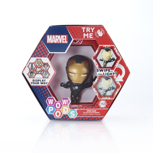 WOW! PODS - MARVEL IRON MAN CU ARMURA NEGRU SI AURIU - Imagine 1 [ps:5ee1a1ba-f106-424b-8752-e07a3436672b]