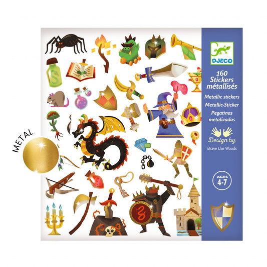 Abtibilduri Fantezie medievala, Djeco - Imagine 1 [ps:342dd004-8650-4cf9-840f-9a6caff69be6]