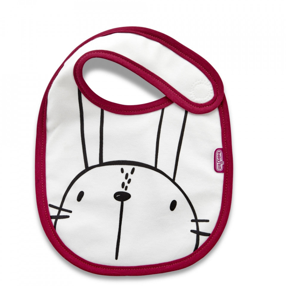 Baveta din bumbac BabyJem (Culoare: Portocaliu) - Roșu