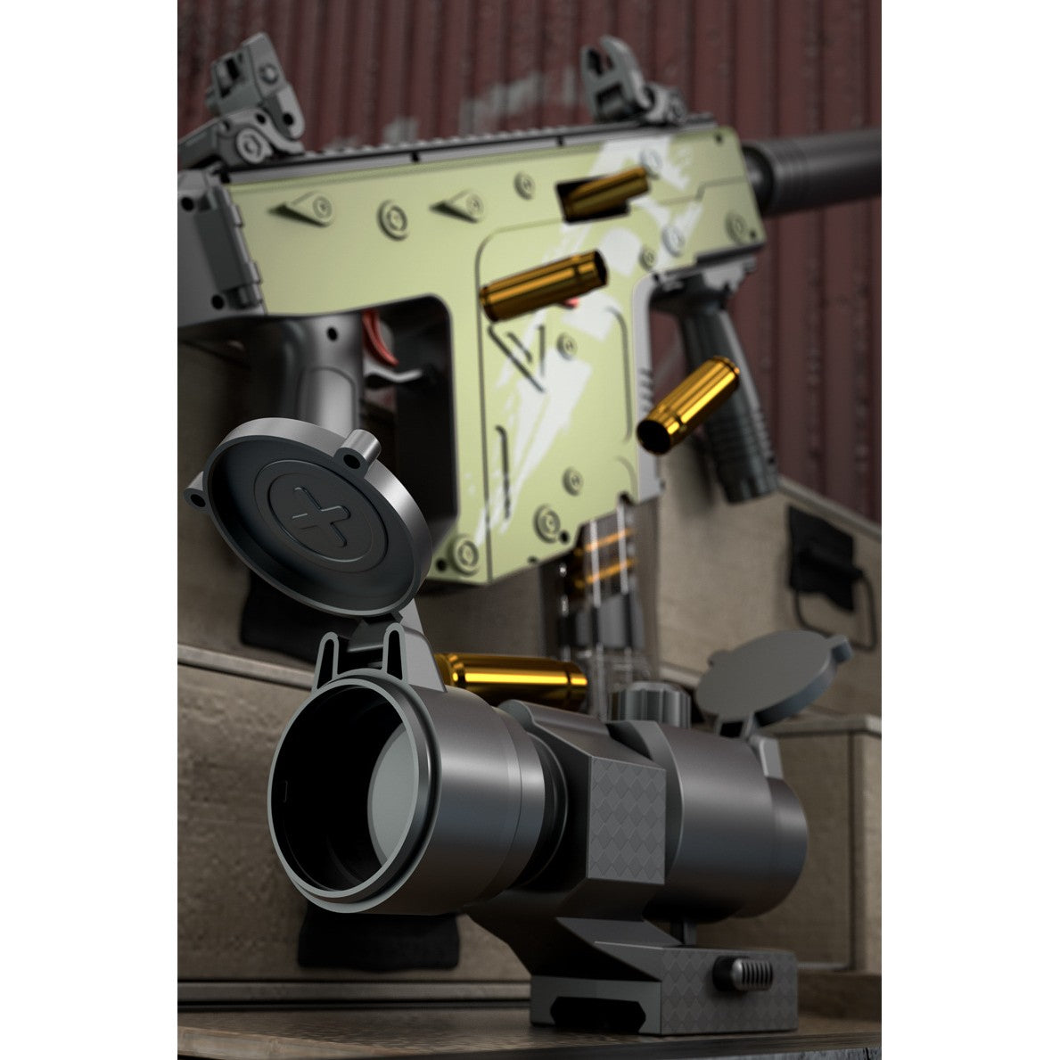 Pușcă Jucărie 98K Ultrarealistă Flippy, cu Lunetă, Maro - Cameleon (1) [ps:7431fb76-c39f-463d-b065-78bc2e2016cf]