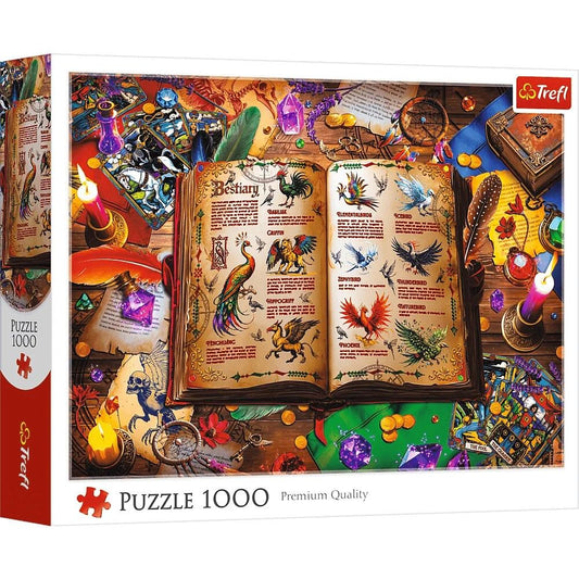 PUZZLE TREFL 1000 ATLASUL PASARILOR FANTASTICE - Imagine 1 [ps:2a6b2c82-d6b8-4482-876f-fbc1b3b01e63]