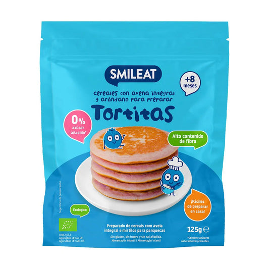 Smileat Cereale cu ovaz integral si afine pentru clatite - Imagine 1 [ps:3d8b2dd9-0cde-48f9-bc38-59de4f42bd8d]