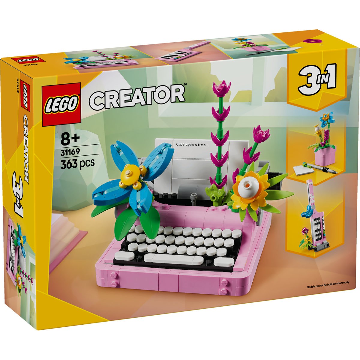 LEGO CREATOR MASINA DE SCRIS CU FLORI 31169 - Imagine 1 [ps:e273fcf6-4ad7-4d7a-b4ce-9c5f6f91728c]