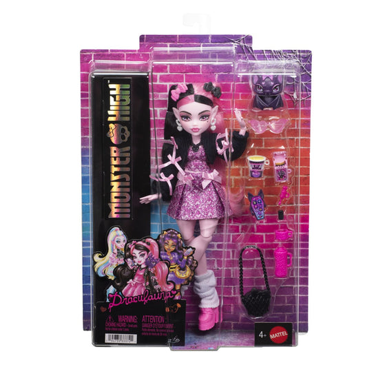 MONSTER HIGH PAPUSA DRACULAURA CU ACCESORII Mattel - Imagine 1 [ps:195db5b7-96f6-4f96-b730-ee1daf222831]