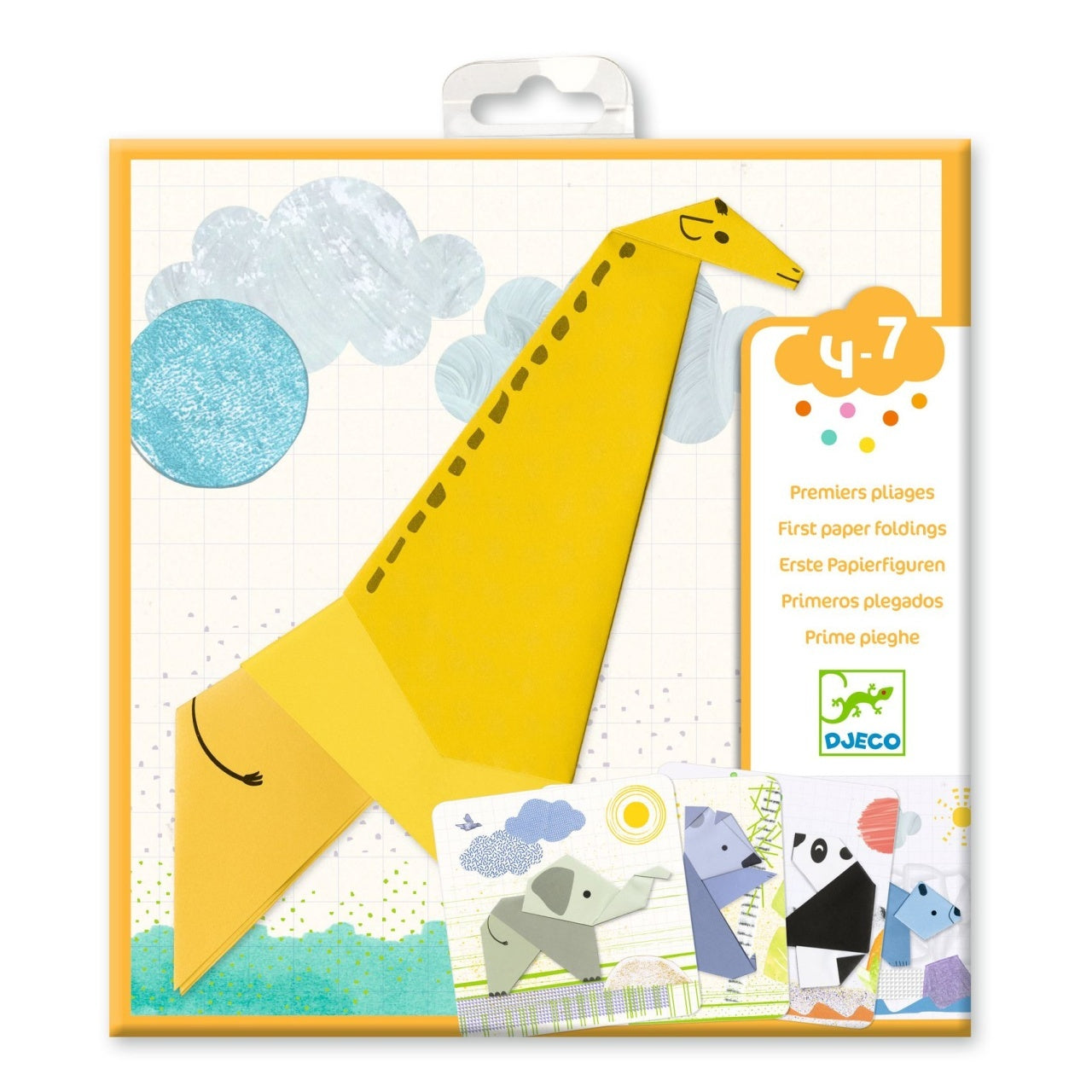Joc creativ origami Jungla vesela, Djeco - Imagine 1 [ps:c625e8b5-9b2f-48b9-93e0-8974ba522128]