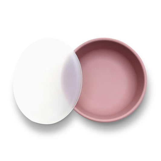 Bol Hranire Silicon cu Ventuză și Capac Lorelli, Fresh Green - Pink (1) [ps:b6a49a5c-91f4-46e7-a1fe-c38957185ac9]