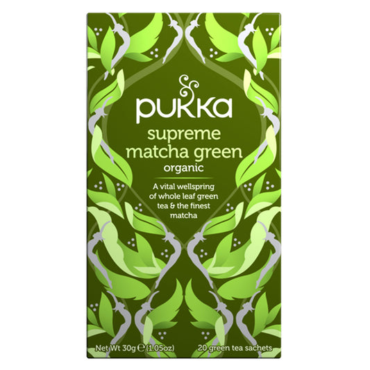 PUKKA Supreme Matcha, ceai, Verde organic, 20 pliculete - Imagine 1 [ps:1536ff21-5fb8-413d-8f8d-f3d5aabbfc78]
