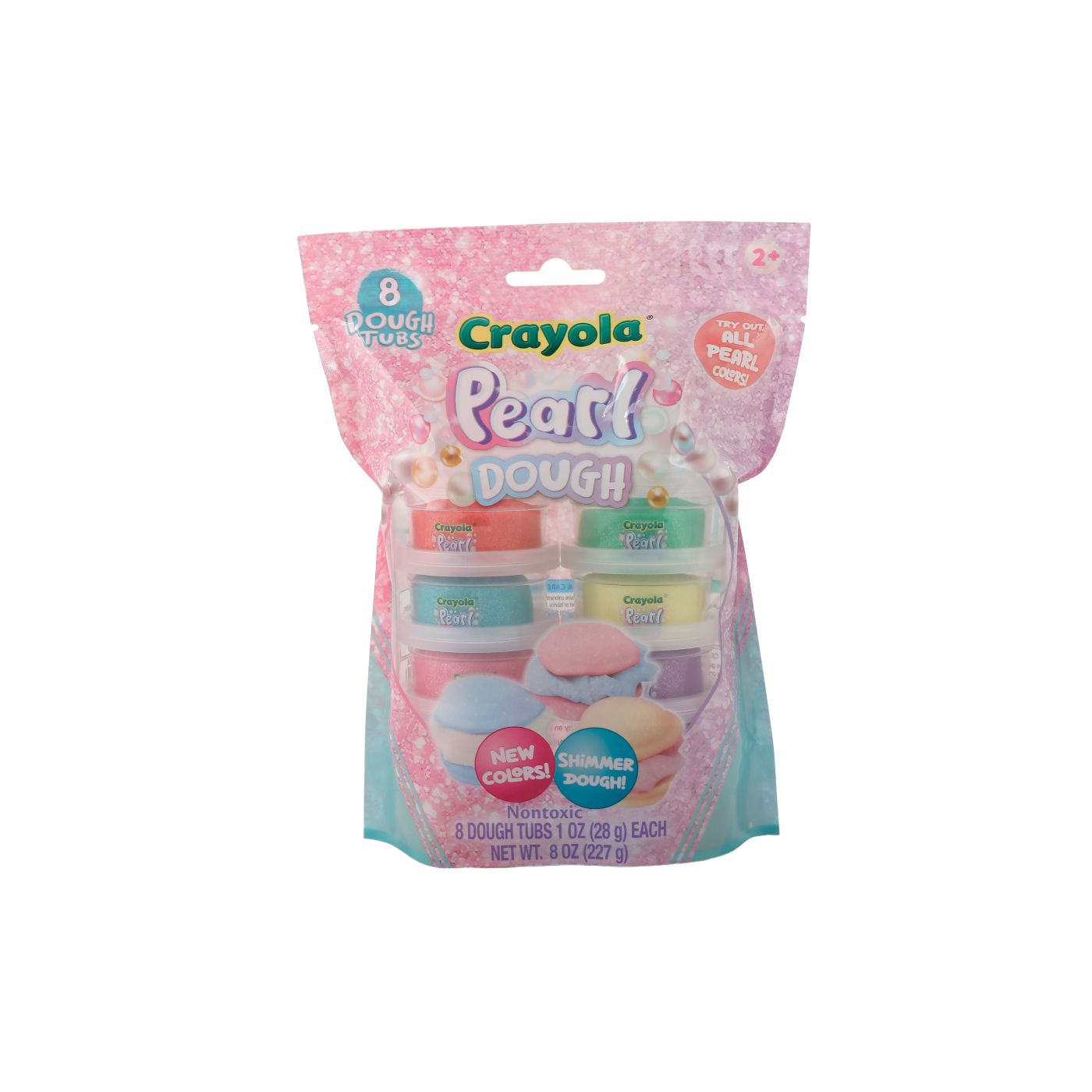 CRAYOLA PEARL SET 8 BORCANASE CU PLASTELINA SIDEFATA - Imagine 1 [ps:78a84420-dbd5-43fd-99ae-fb4e7e4b99a6]