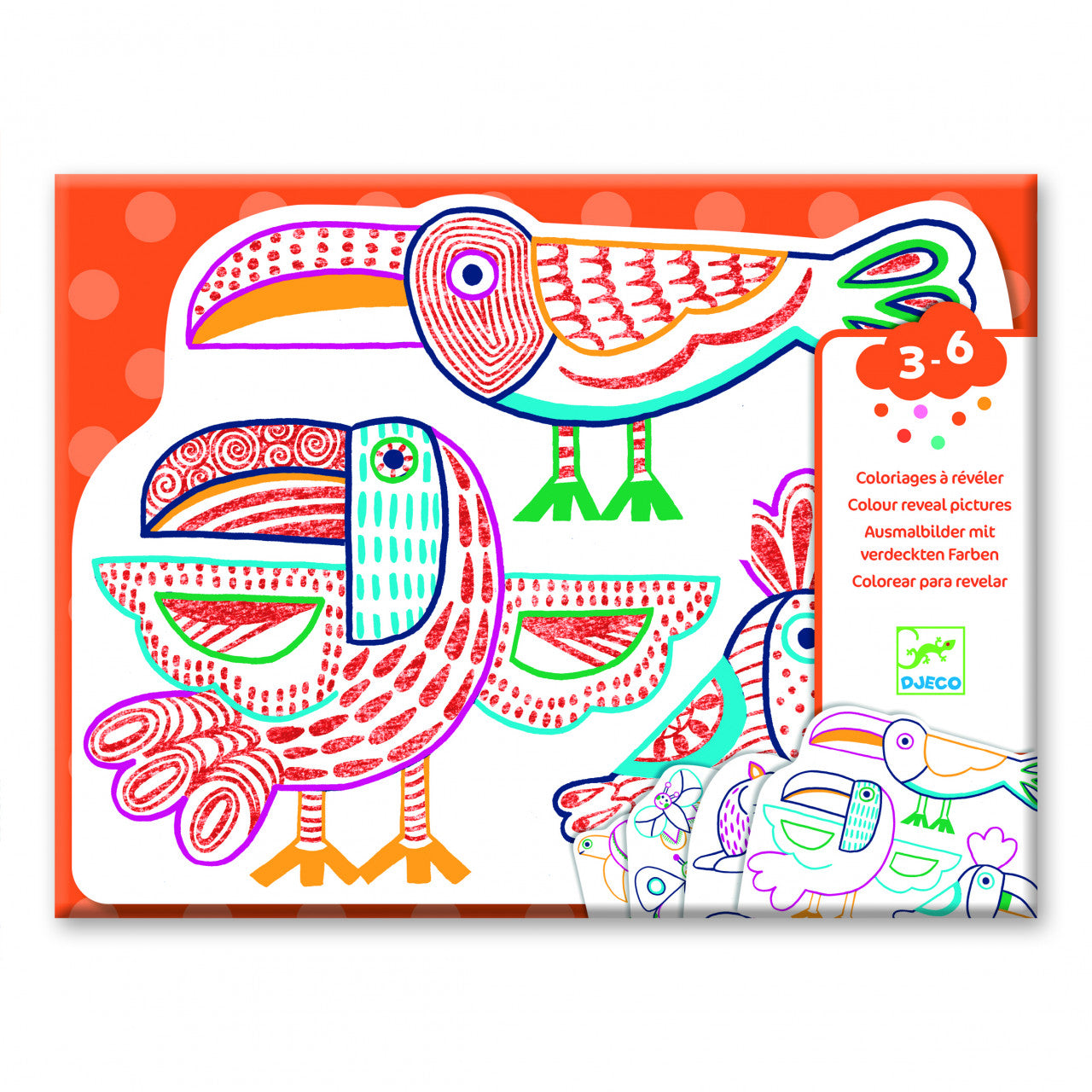 Joc de desenat Familii de animale, Djeco - Imagine 1 [ps:7b47c554-4348-479c-a79e-71bab87a06df]