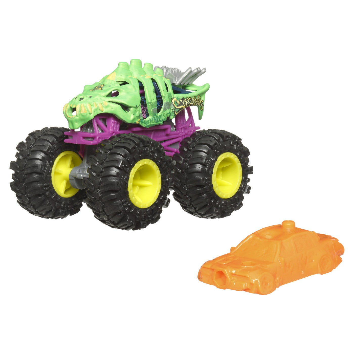 HOT WHEELS MONSTER TRUCK SET 2 MASINI SCARA 1 LA 64 - Skelesaurus (1) [ps:d9e36a51-7edf-45e3-9bbe-29b1cf8b3fae]