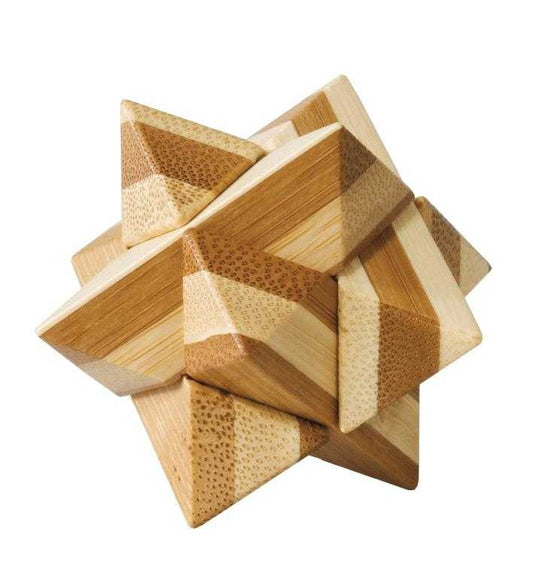 Joc logic IQ 3D Puzzle in cutie metalica Star, Fridolin - Imagine 1 [ps:caf9e551-9cec-485b-a61e-51ed00b83f30]