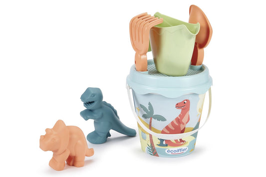 ECOIFFIER  SET GALEATA DINO CU 2 FORME DE NISIP 17CM Simba - Imagine 1 [ps:fa8b6c27-07fd-4421-91e7-e67260db333d]
