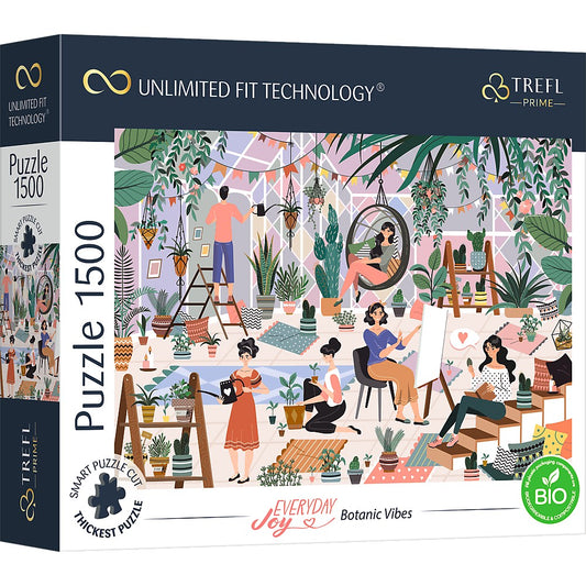 PUZZLE TREFL UFT 1500 VIBE BOTANIC - Imagine 1 [ps:4cde7e7c-70f5-461f-a10c-be2c4840503d]