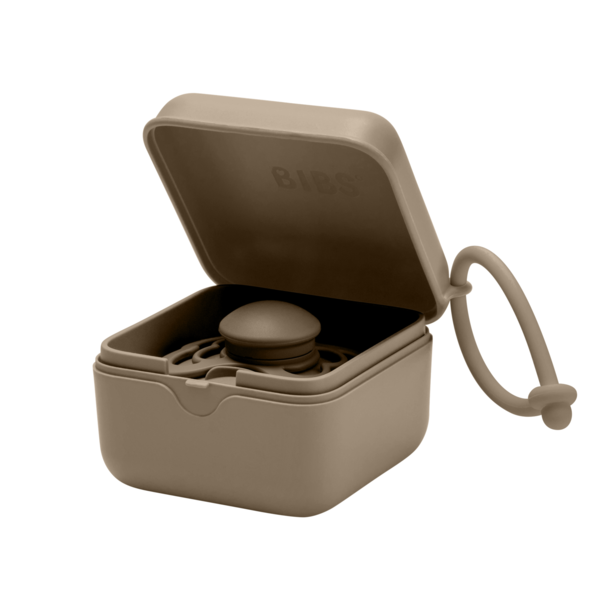 Cutie Depozitare Suzete BIBS, Ivory - Accesoriu Igienic - Dark Oak (1) [ps:a4688333-cd89-443e-aa1c-349b747dd0db]