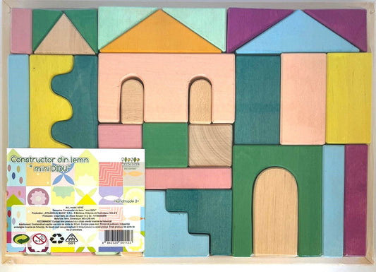 Set Handmade, Constructor din Lemn Mini Didu Marc toys - Imagine 1 [ps:f52465ed-9b76-44bf-95f9-6942ed25d570]