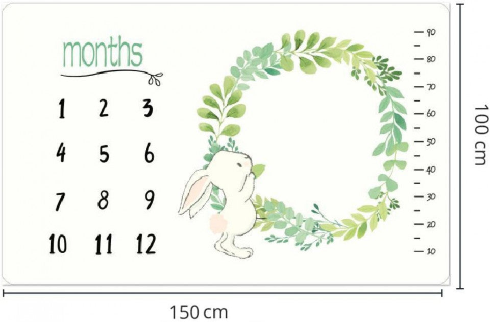 Noua Paturica plusata pentru fotografii 100x150 cm Drool - Imagine 1