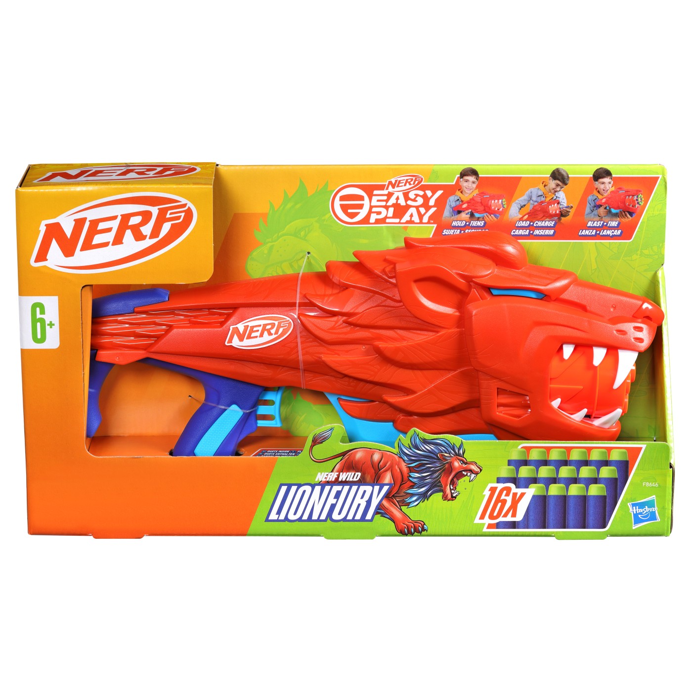 NERF BLASTER NERF WILD LIONFURY Hasbro - Imagine 1 [ps:c5253279-111c-42f4-af1e-9e1ff5f44121]