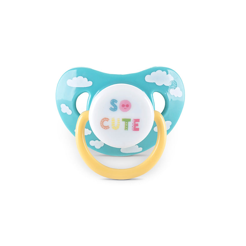 Set 2 Suzete Lorelli, Silicon Moale, Rotunde, 6 luni+ - Yellow Blue (1) [ps:b3dae69e-023d-44ff-9e11-e5705592b7bb]