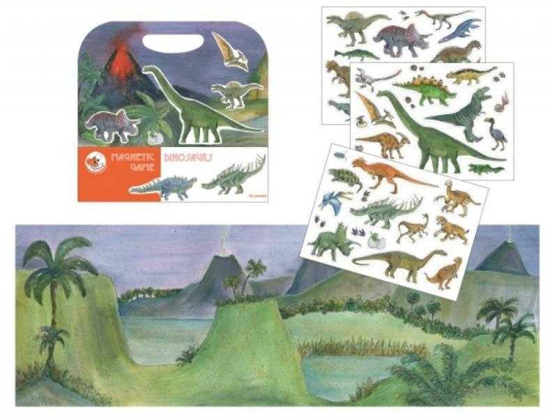 Set magnetic Dinozauri, Egmont Toys - Imagine 1 [ps:8b2505a4-4367-41cb-94c2-45bda892ce69]
