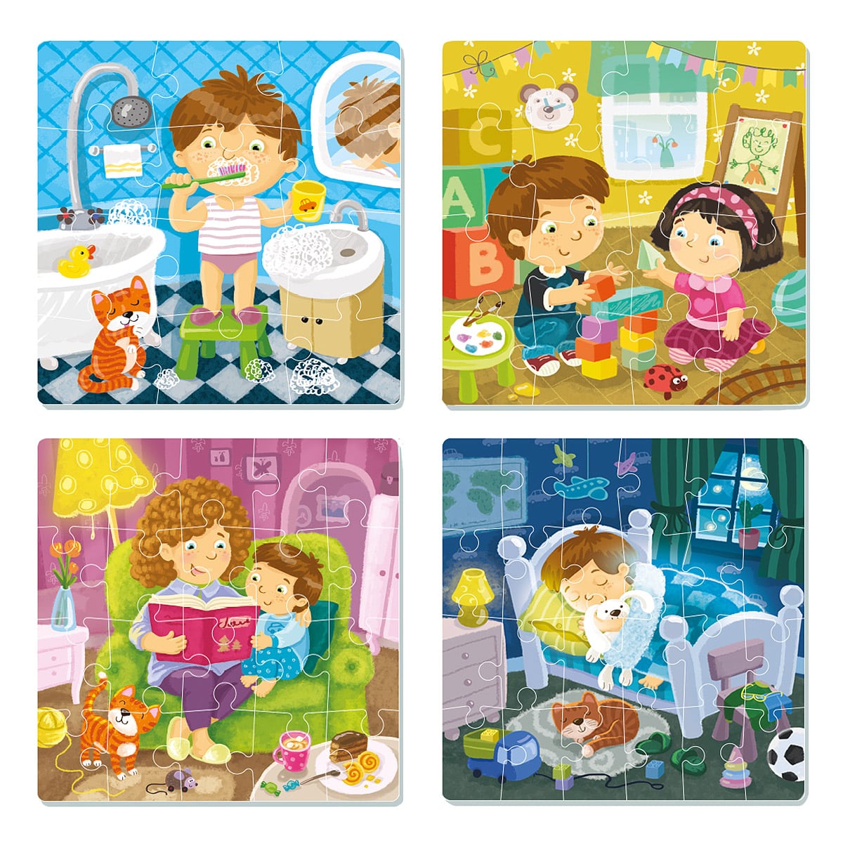 Puzzle 4 in 1 Rutina Mea Zilnica - Dodo Toys - Default Title (1) [ps:3050bbb0-3892-4578-8f18-ccb39917eaa9]