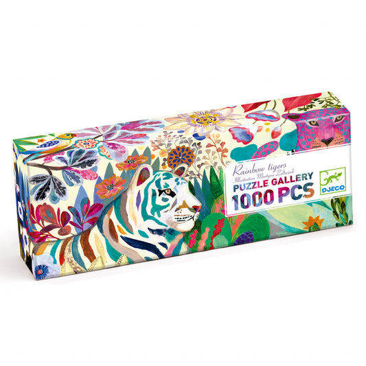 Puzzle galerie Tigrii curcubeu, Djeco - Imagine 1 [ps:fb0183c1-c17f-45f5-ac26-03094e5b334b]