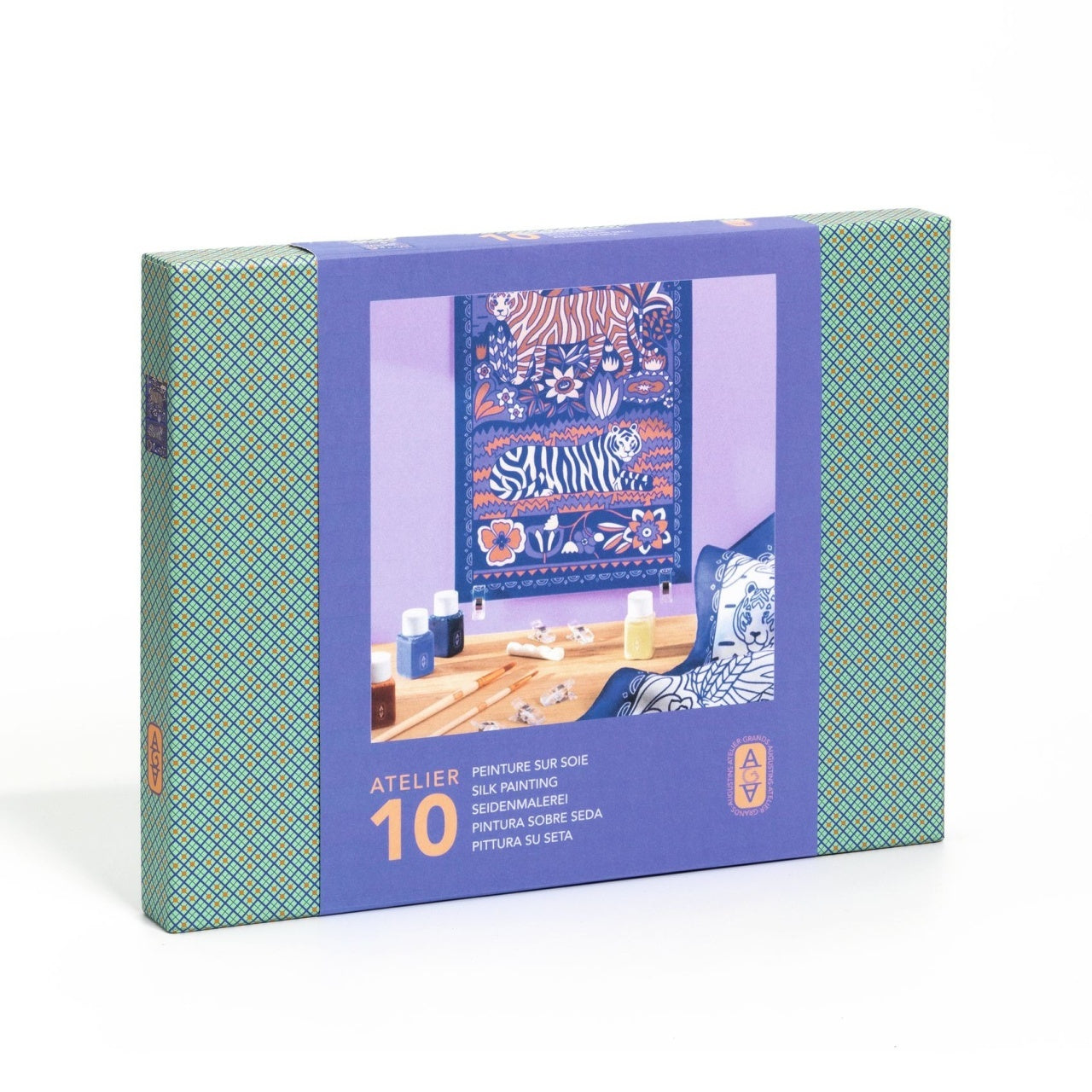 Atelier creativ 10 pentru adulti Pictura pe matase, Djeco - Imagine 1 [ps:6c296667-f8ce-4504-8c7b-af7ce3cf86e9]