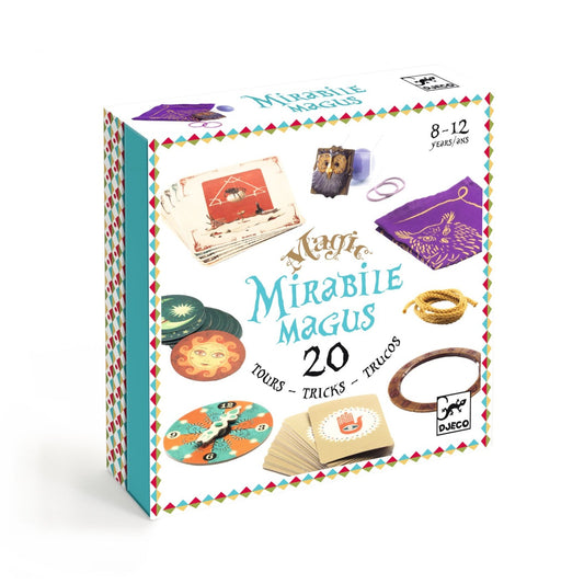 Joc de magie Mirable Magus 20 de trucuri, Djeco - Imagine 1 [ps:bc188504-e7c4-4820-a65b-1f3f2b74d036]