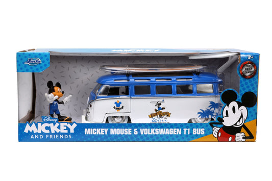 JADA MASINA DIN METAL VOLKSWAGEN T1 BUS SCARA 1 LA 24 SI - Imagine 1 [ps:fad287d7-a488-4030-bf7f-2a9d532c45f8]