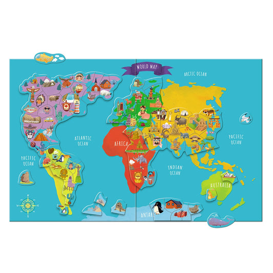 Puzzle Magnetic Harta Lumii Dodo Toys - Învățare Interactivă - Default Title (1) [ps:7385da6d-898d-4ce1-b335-57e490e57bd0]