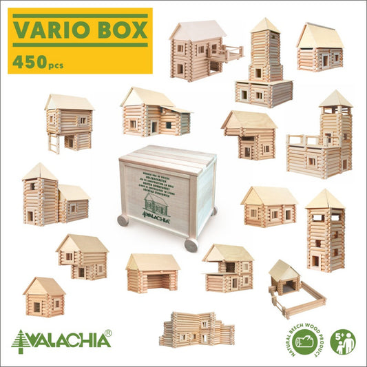 Set constructie arhitectura Vario Box, 450 piese din - Imagine 1 [ps:f2a4623e-306e-40d1-847b-4028f66cf0fb]