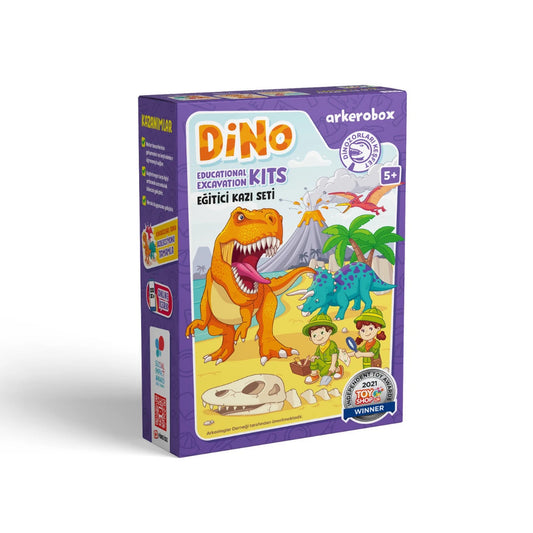 Arkerobox - Set arheologic educational si puzzle 3D, Dino - Imagine 1