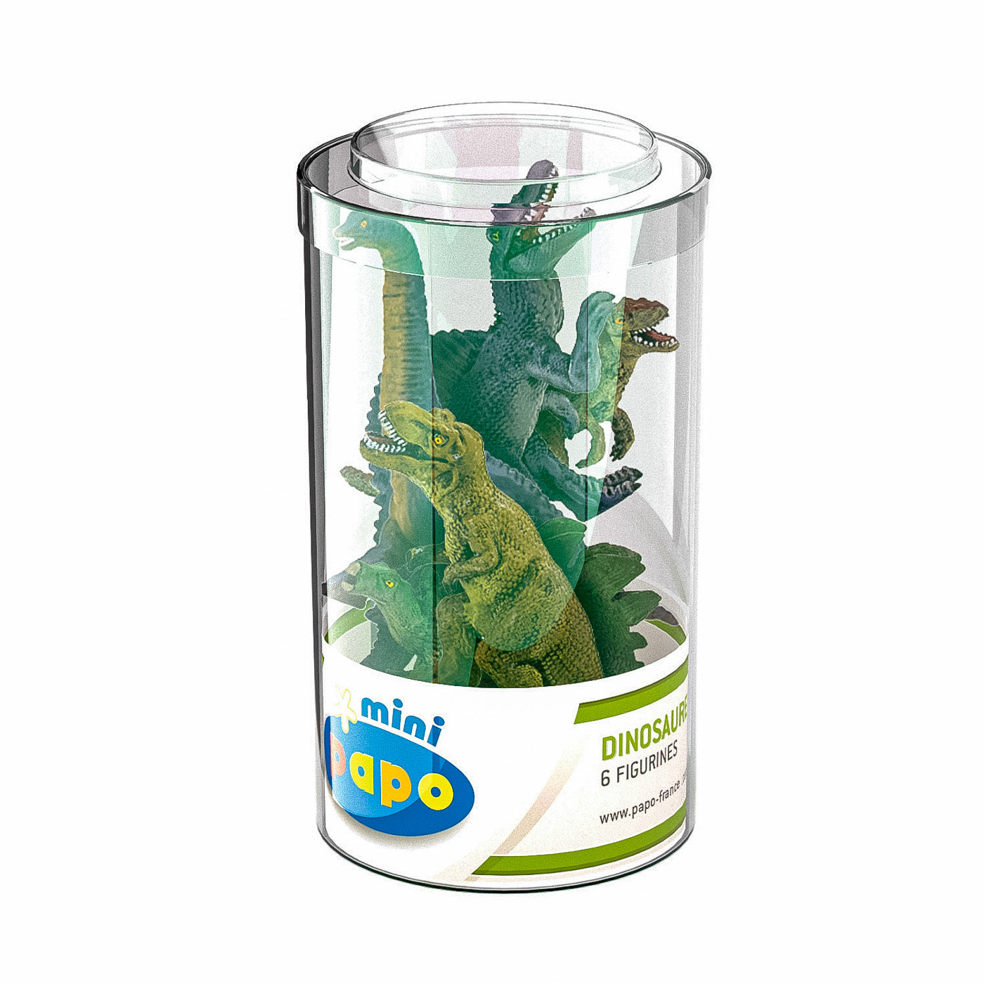 PAPO FIGURINA SET 6 MINI FIGURINE DINOZAURI - Imagine 1