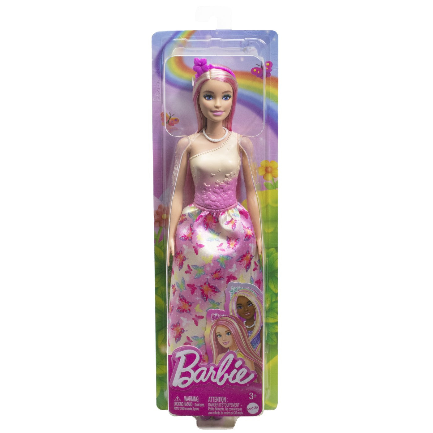 BARBIE PAPUSA BARBIE CU PARUL BLOND SI ROZ Mattel - Imagine 1 [ps:77142c2e-d9d4-4376-9644-14e36ebf2c14]