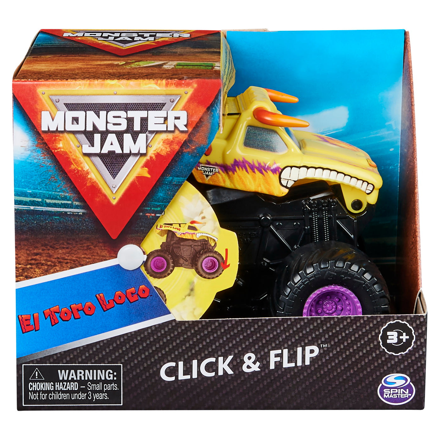 MONSTER JAM EL TORO LOCO SERIA CLICK FLIP SCARA 1 LA 43 - Imagine 1 [ps:b06a8d21-d07d-4558-8b40-1018e761d0e2]