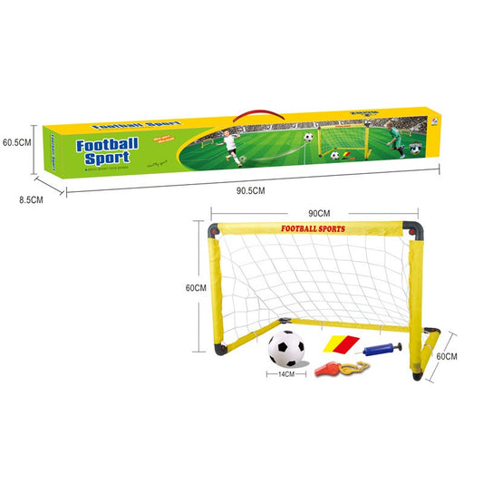 Set Poartă Fotbal Copii Flippy, 45x60 cm, Galben - 60x90 cm (1) [ps:30ad4e45-c830-4e7d-90ae-5510b17b07b7]