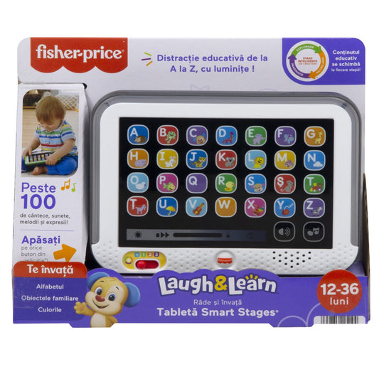 FISHER PRICE LAUGH LEARN TABLETA SMART CU 3 NIVELURI DE - Imagine 1 [ps:0f61248e-c2fc-4b0c-812e-bb14887292cc]