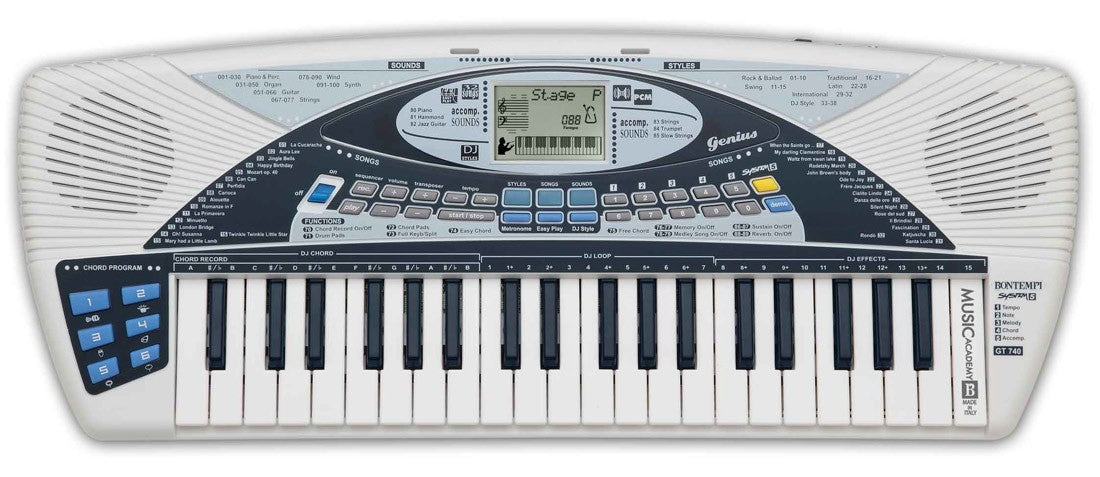 BONTEMPI ORGA DIGITALA DJ CU 40 CLAPE SI AMPLIFICATOR - Imagine 1