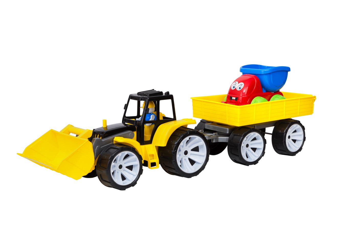 Tractor Bams Viva Toys Negru Verde - Jucărie pentru Copii - Negru Galben (1) [ps:33cfc326-41cd-47ec-8283-97ef1c103583]